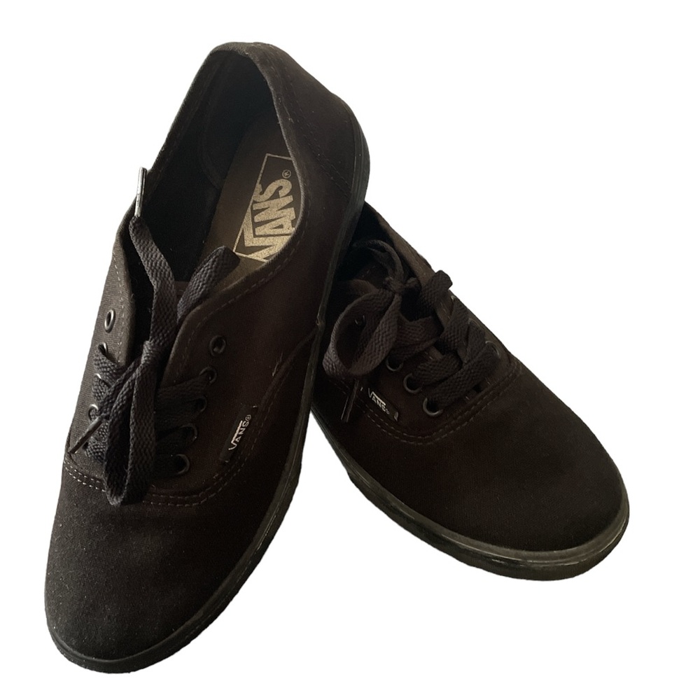 LIKE NEW! Vans authentic black women’s size 6.5